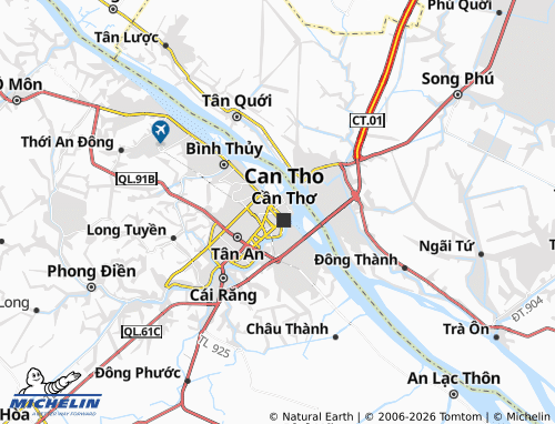 Mapa MICHELIN An Hội - ViaMichelin
