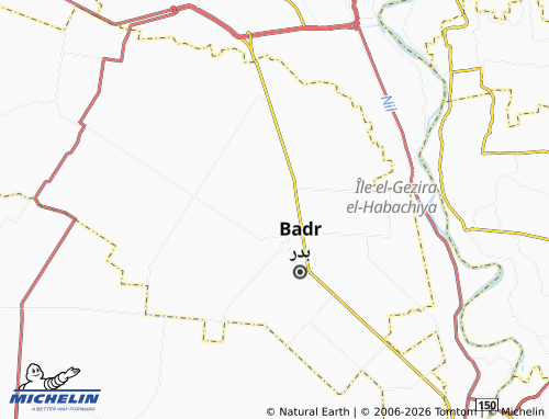 Mapa MICHELIN Kamal al-Deen Salah - ViaMichelin