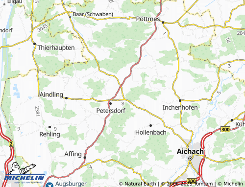 Mapa MICHELIN Gebersdorf - ViaMichelin