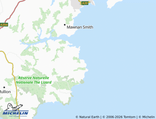 MICHELIN Porthallow map - ViaMichelin