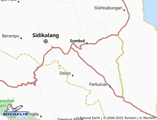 MICHELIN Bangun I map - ViaMichelin