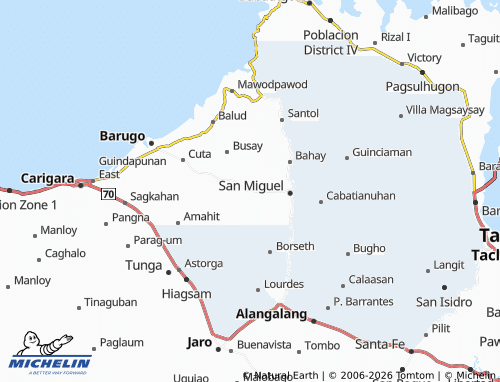 MICHELIN Santa Rosa map - ViaMichelin