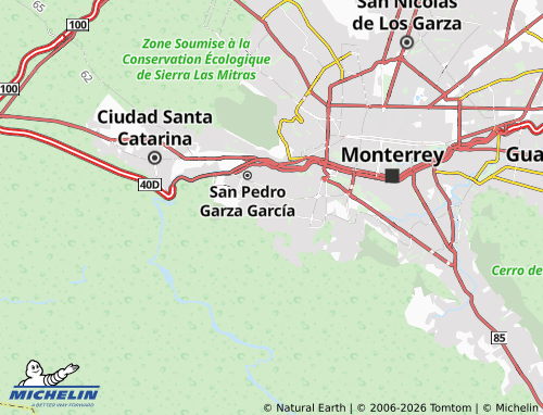MICHELIN Olímpico map - ViaMichelin