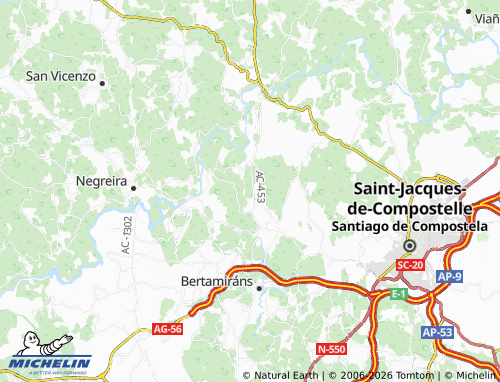 MICHELIN-Landkarte Barouta - ViaMichelin