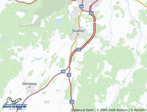 Carte MICHELIN Grevagårdsbyn - ViaMichelin