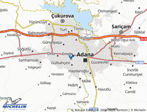 MICHELIN Emek map - ViaMichelin
