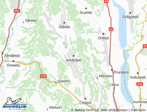 Mappa MICHELIN Amărăști - ViaMichelin