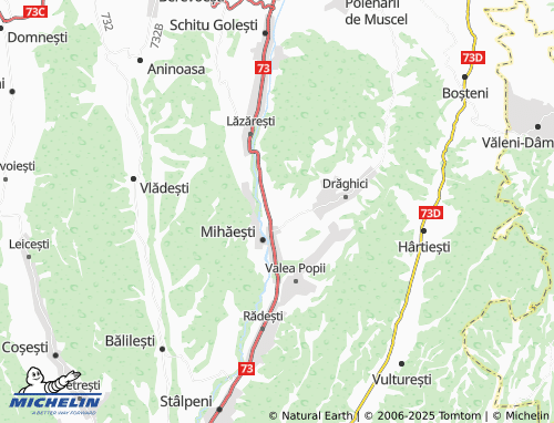MICHELIN Rudeni map - ViaMichelin