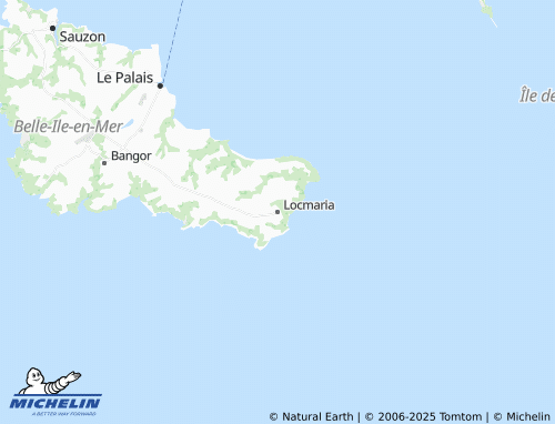 MICHELIN Locmaria map - ViaMichelin