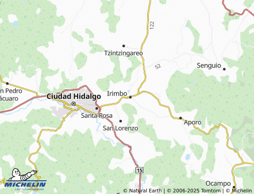 MICHELIN Los Álamos map - ViaMichelin