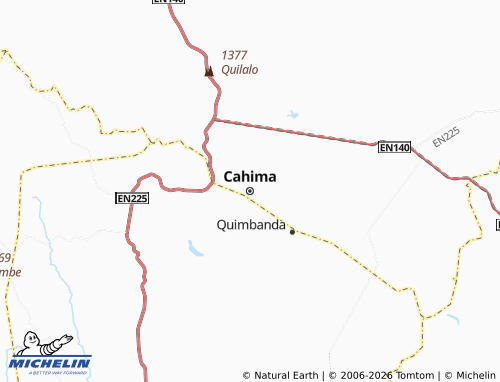 MICHELIN-Landkarte Cahima - ViaMichelin