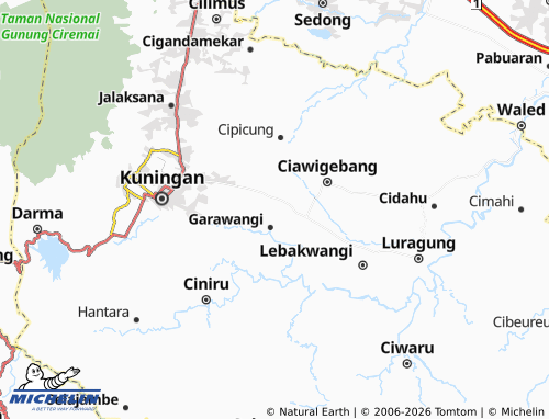 MICHELIN Balong map - ViaMichelin
