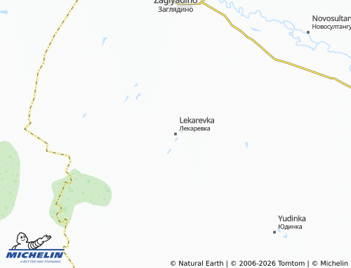 MICHELIN-Landkarte Lekarevka - ViaMichelin