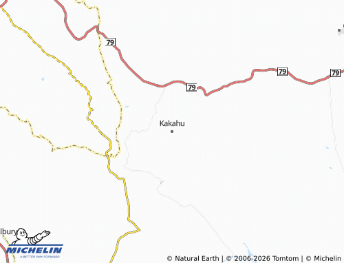 Mapa MICHELIN Kakahu - ViaMichelin