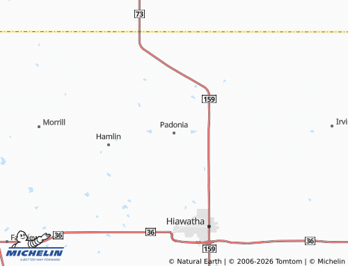 Mappa MICHELIN Padonia - ViaMichelin
