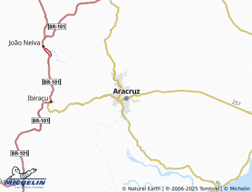 MICHELIN Jardins map - ViaMichelin