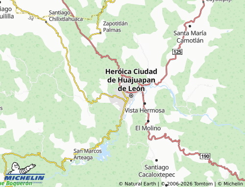 MICHELIN Morelos map - ViaMichelin