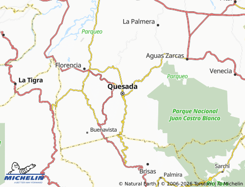 Mappa MICHELIN Quesada - ViaMichelin