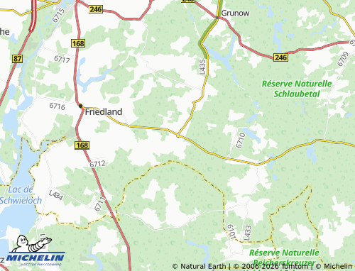 Mapa MICHELIN Weichensdorf - ViaMichelin