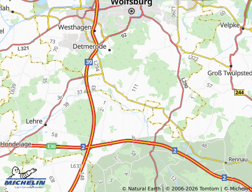 MICHELIN Heiligendorf map - ViaMichelin