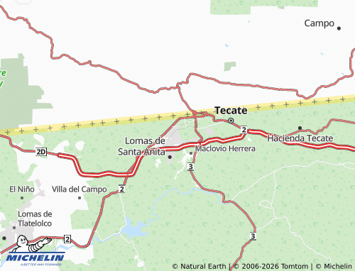 Mapa MICHELIN Francisco Villa - ViaMichelin