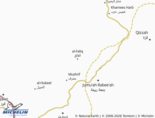 MICHELIN-Landkarte al-Faliq - ViaMichelin