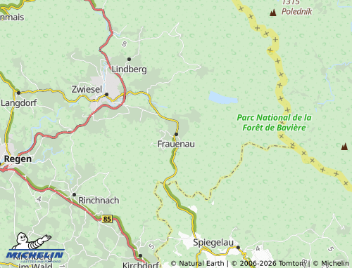 Mappa MICHELIN Frauenau - ViaMichelin