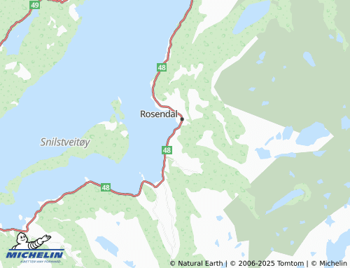 MICHELIN Skeidshagen map - ViaMichelin