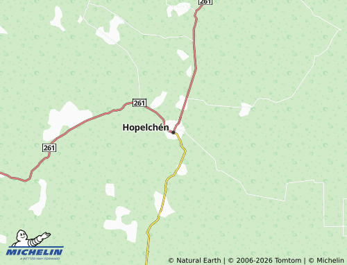 MICHELIN-Landkarte Hopelchén - ViaMichelin