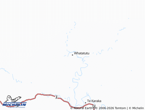 Mapa MICHELIN Whatatutu - ViaMichelin