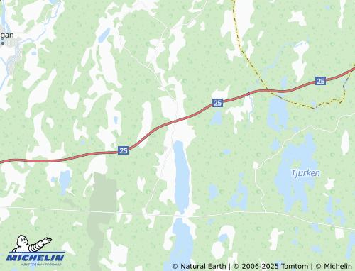 MICHELIN Ryssby map - ViaMichelin