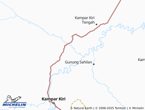 MICHELIN Sahilan Darussalam map - ViaMichelin