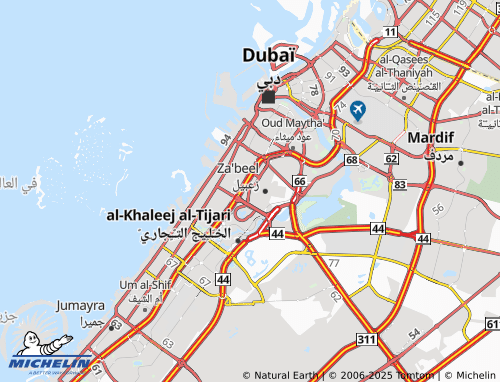 MICHELIN Zaa'beel Second map - ViaMichelin
