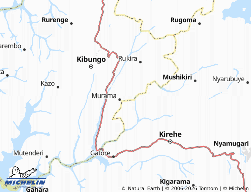 MICHELIN-Landkarte Kigabiro - ViaMichelin