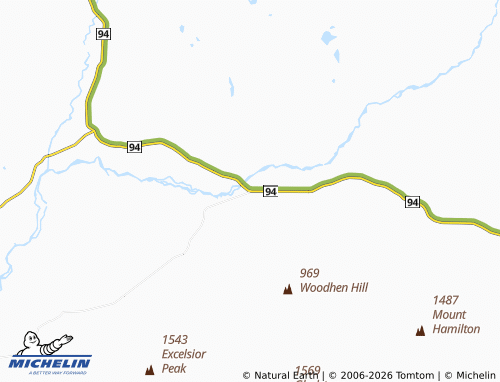 Mapa MICHELIN The Key - ViaMichelin