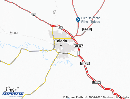 MICHELIN Sadia map - ViaMichelin