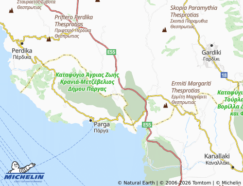 Carte MICHELIN Pyrgi - ViaMichelin