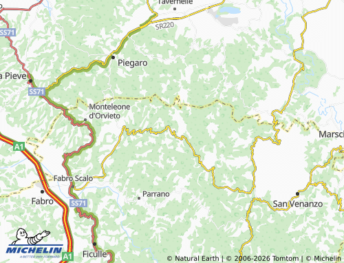 MICHELIN-Landkarte Pianello - ViaMichelin