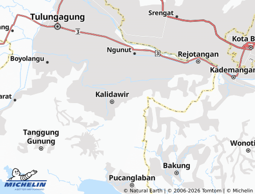 MICHELIN Ngubalan map - ViaMichelin