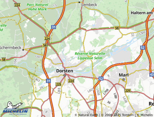 Mappa MICHELIN Wenge - ViaMichelin