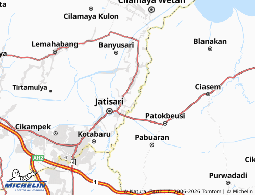Carte MICHELIN Jatiwangi - ViaMichelin