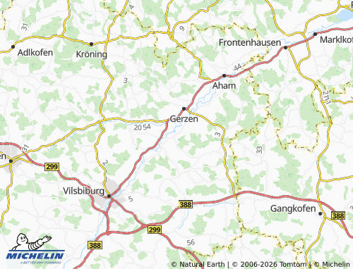 MICHELIN Schalkham map - ViaMichelin