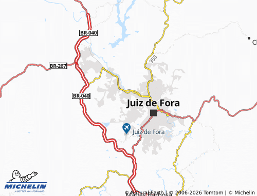 MICHELIN Monte Castelo map - ViaMichelin