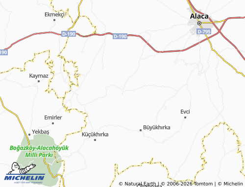 Mappa MICHELIN Perçem - ViaMichelin