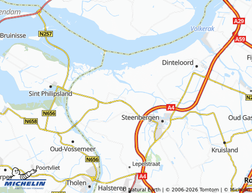 MICHELIN De Heen map - ViaMichelin