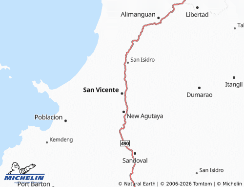MICHELIN San Vicente map - ViaMichelin