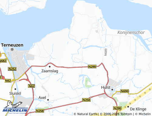 Kaart MICHELIN Vogelwaarde - ViaMichelin