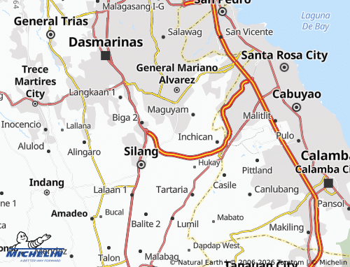 Mappa MICHELIN Kaong - ViaMichelin