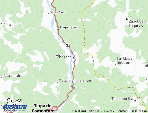 MICHELIN Socorrito map - ViaMichelin