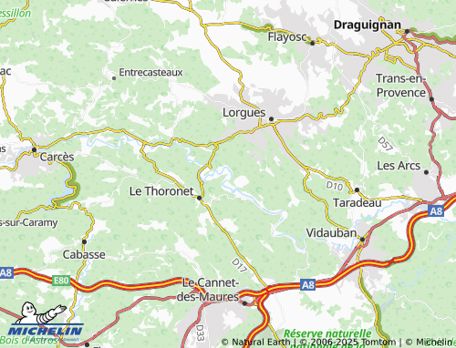 Carte MICHELIN Les Fadons - ViaMichelin